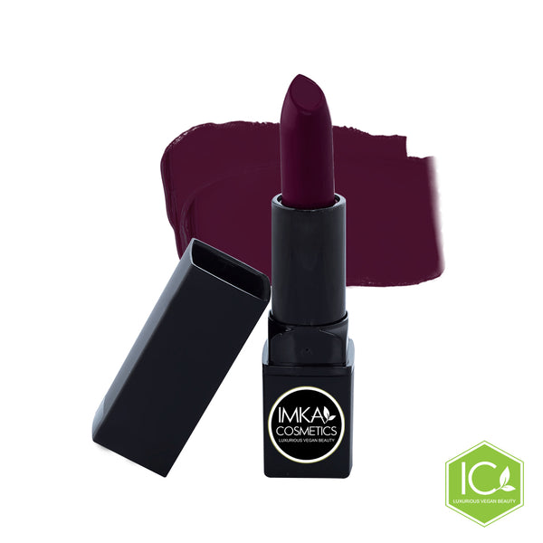 Natural Long-Wear Matte Lipstick  - Burgandy