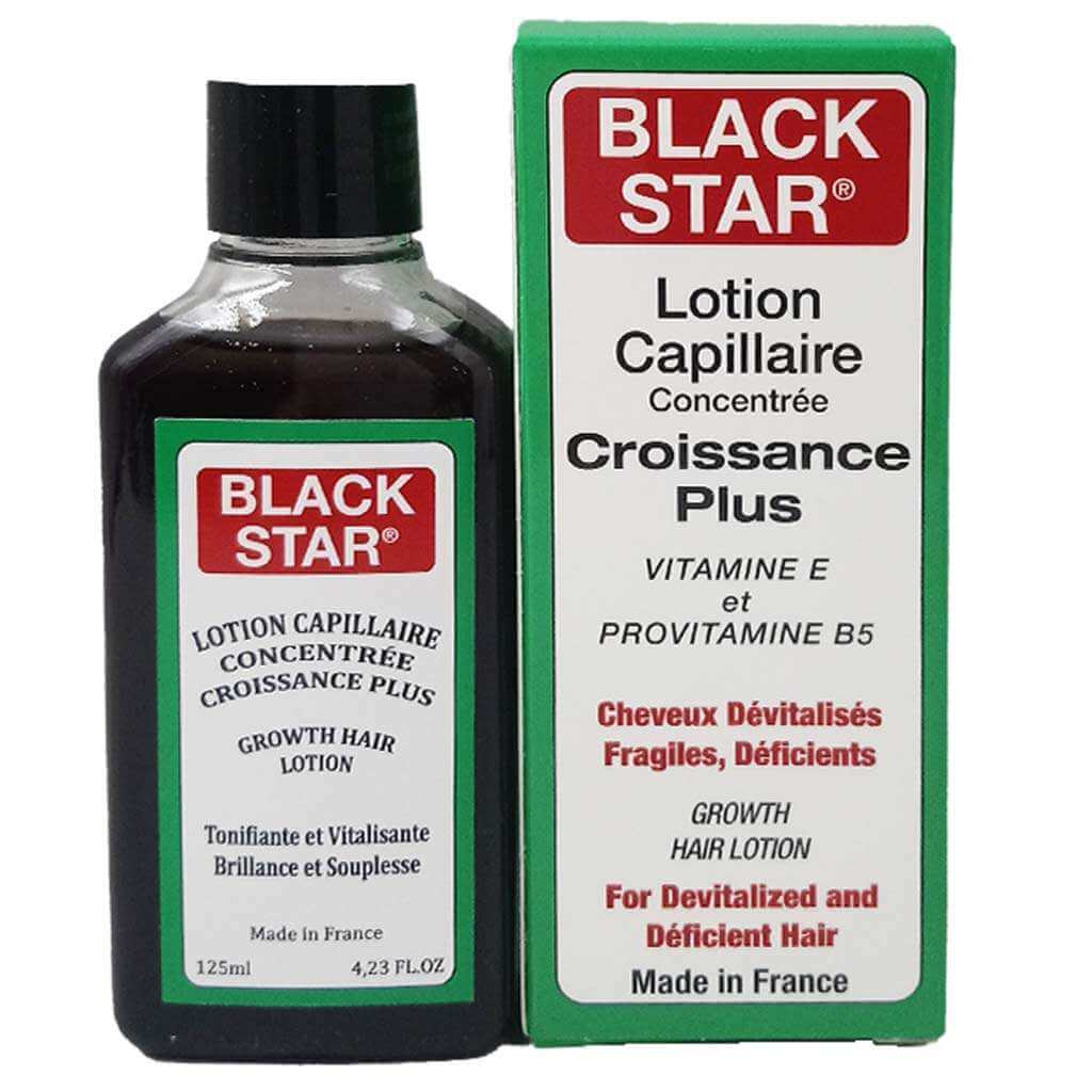 BLACK STAR® Lotion Capillaire Croissance Plus – Vitamine E & Provitamine B5 – 125 ml