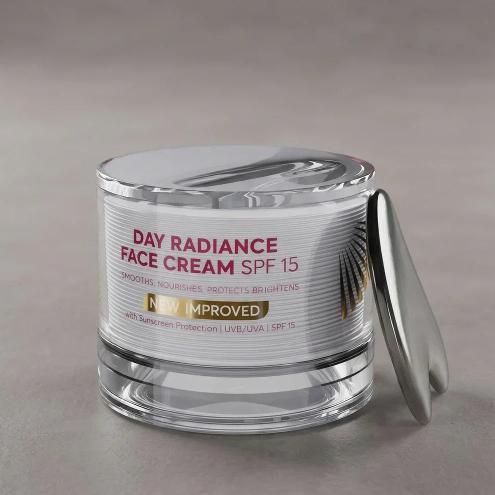 Makari Day Radiance Cream Face SPF15 Smooths.