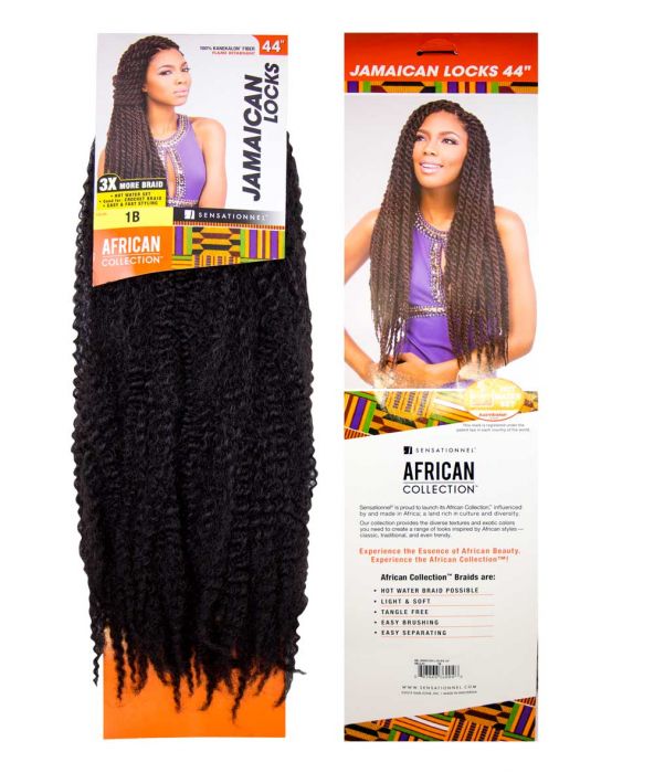 African Collection Jamaican Locks 44 "
