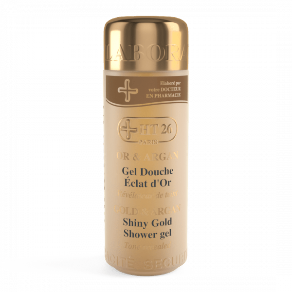 Lightening Shower gel Gold & Argan - Clean your skin and brighten your complexion - ShanShar Beauty : The world of beauty.