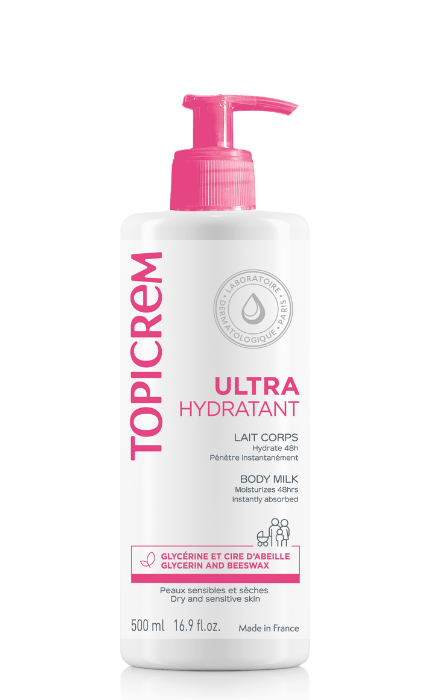 TOPICREM® ULTRA - MOISTURIZING BODY MILK 500ml - ShanShar Beauty : The world of beauty.