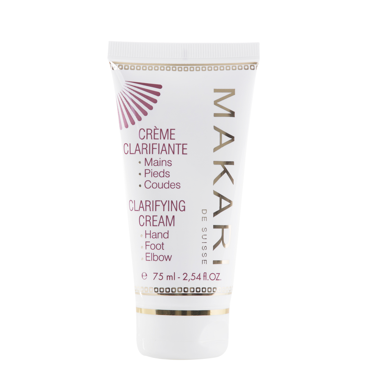 MAKARI - CLARIFYING CREAM Lightens knuckles, elbows, knees, and feet For all skin types 2.54 oz - ShanShar