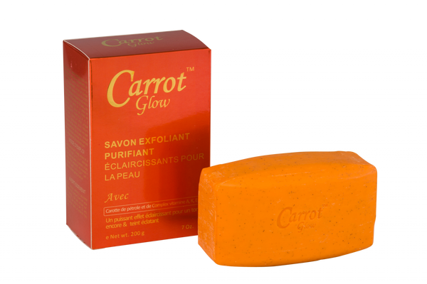 LABELLE GLOW - Carrot Glow Exfoliating Purifying Soap With Carrot Oil & Vitamin A, K & E complex - ShanShar