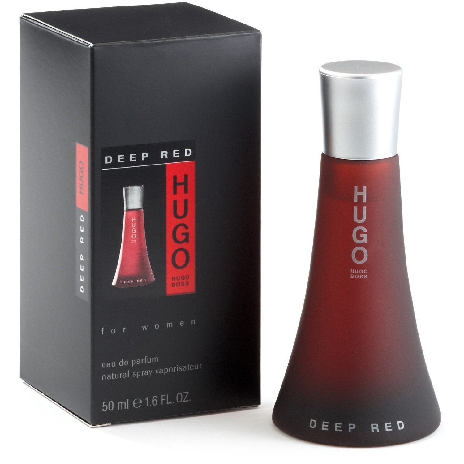FRAG - Hugo Deep Red (50mL) Hugo Boss Women oz – The ShanShar : Eau of Fragrance 1.6 Spray de world Beauty for by Parfum