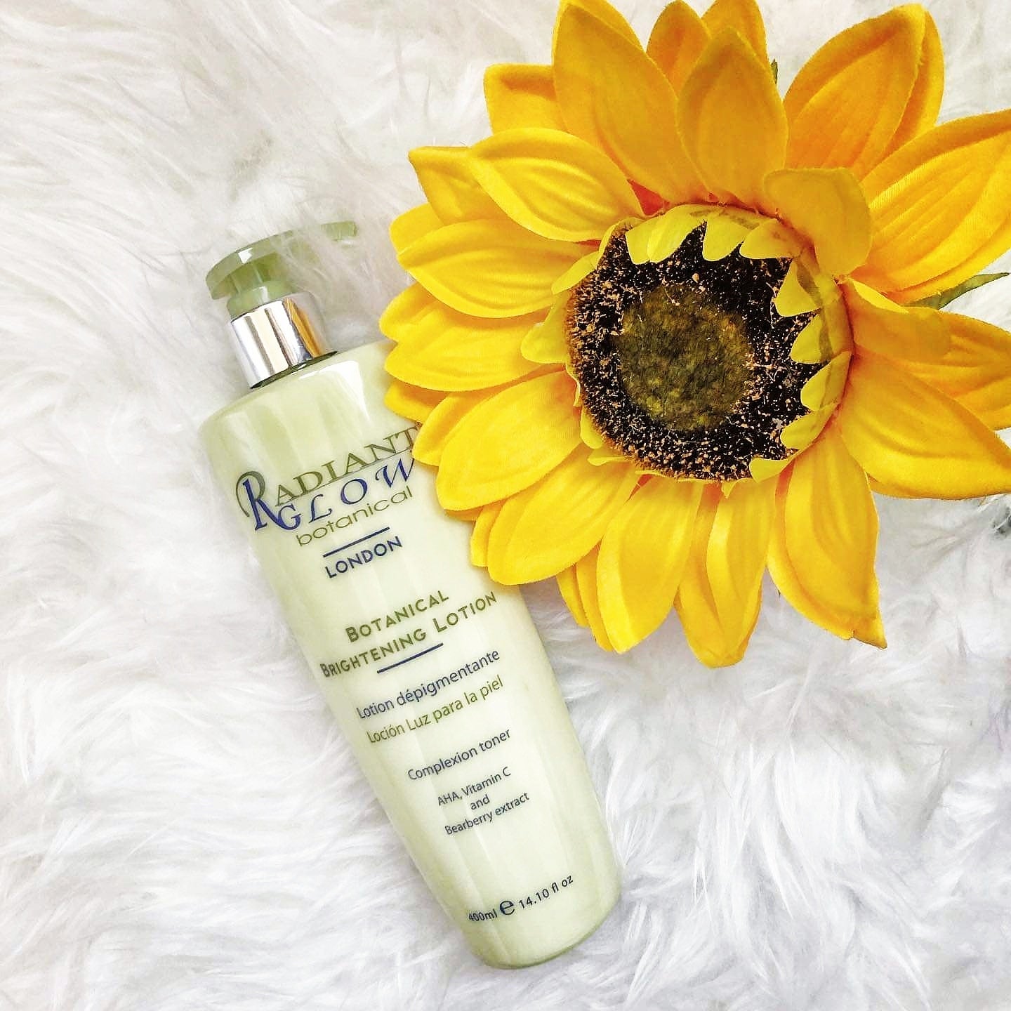 RADIANT GLOW BOTANICAL - ORGANIC BRIGHTENING BODY LOTION 400ML - ShanShar
