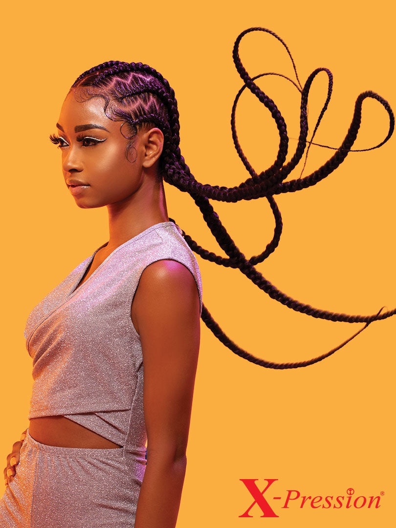 TRESSE PRÉ-ÉTIRÉE X-PRESSION VOLUME 48″
