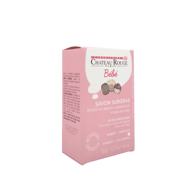 CHATEAU ROUGE - EXTRA RICH BEBE SOAP 150g - ShanShar Beauty : The world of beauty.