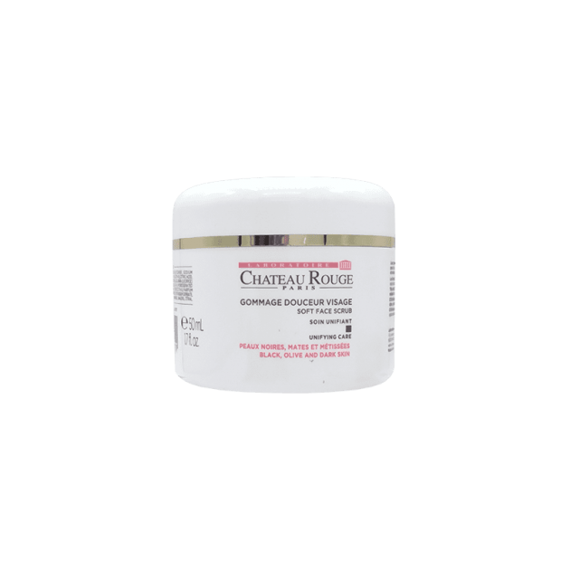 CHATEAU ROUGE SOFT FACIAL SCRUB Unifying Tone & removes dead cells - ShanShar Beauty : The world of beauty.