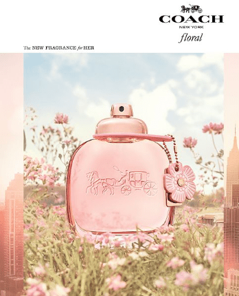 Coach New York Floral by Coach Fragrance for Women Eau de Parfum 1 oz (30mL) - ShanShar Beauty : The world of beauty.