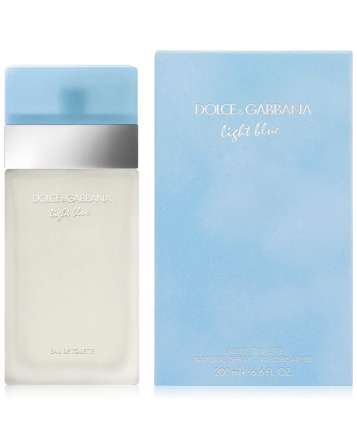 Dolce & Gabbana Light Blue Women's Eau de Toilette Spray 6.7oz (200mL) - ShanShar Beauty : The world of beauty.