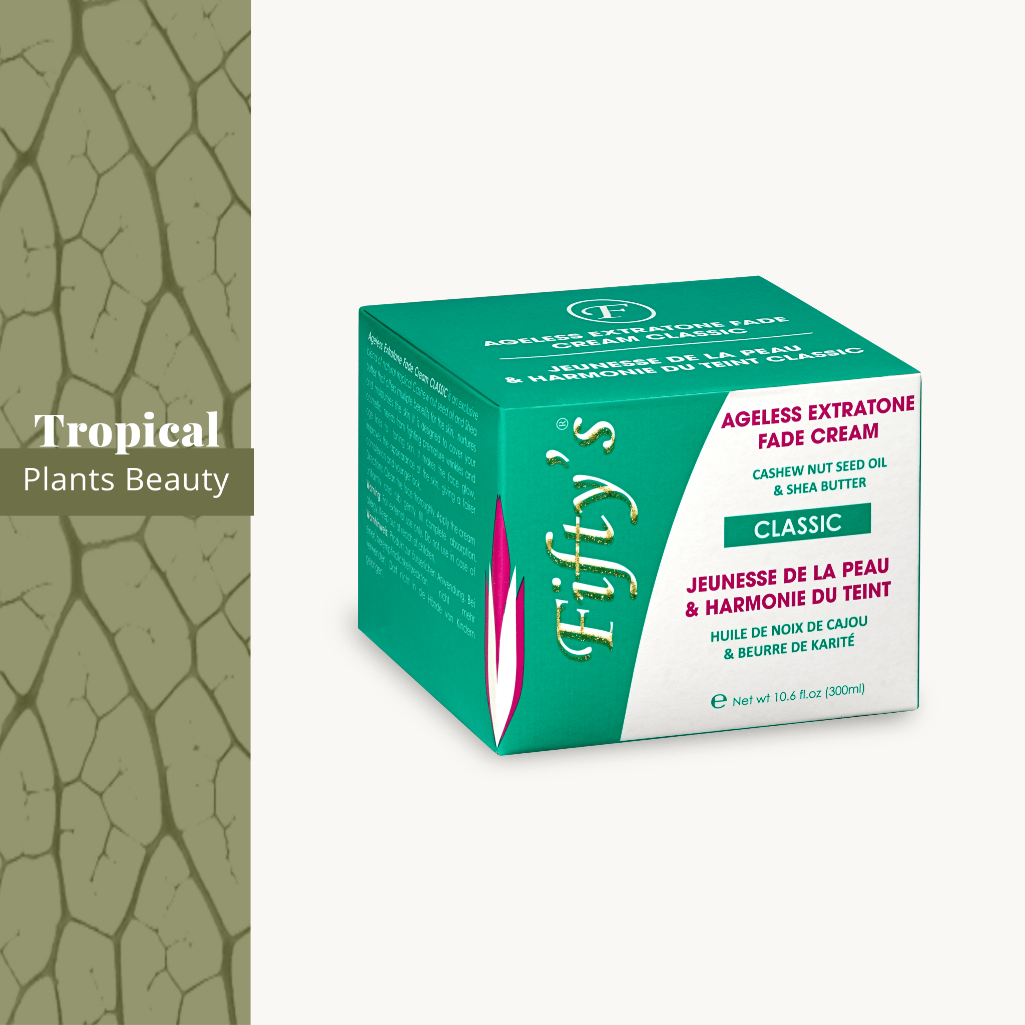 FIFTY'S BEAUTY - Ageless Cream Classic - 300ml (10.6 fl.oz) - ShanShar Beauty : The world of beauty.