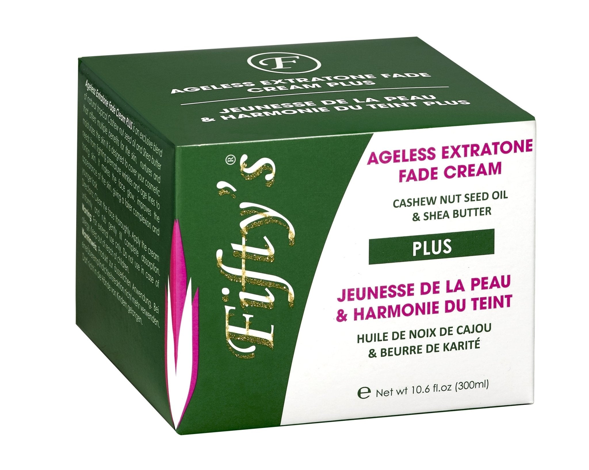 FIFTY'S BEAUTY - Ageless Lightening Cream PLUS - 300 ml (10.6 fl.oz) - ShanShar Beauty : The world of beauty.