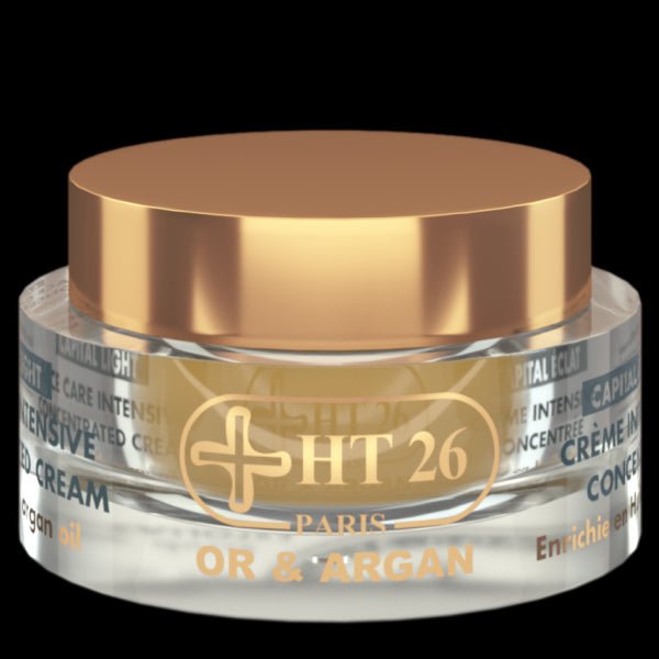 HT26 - Intensive Concentrated Cream Gold & Argan Face Cream 50ml jar - ShanShar Beauty : The world of beauty.