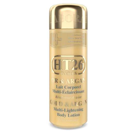 HT26 PARIS - Gold and Argan Multi - Lightening Body Lotion - ShanShar Beauty : The world of beauty.