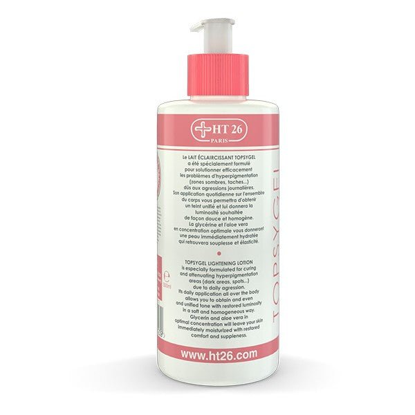 HT26 Topsygel - Lightening Body lotion 500 ml - ShanShar Beauty : The world of beauty.