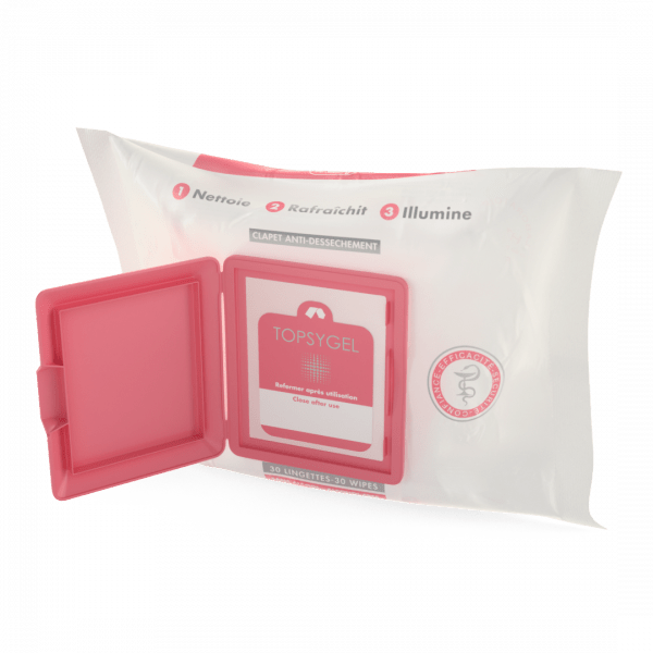 HT26 Topsygel - Lingettes éclaircissantes - Peau nette et fraîche - ShanShar Beauty : The world of beauty.