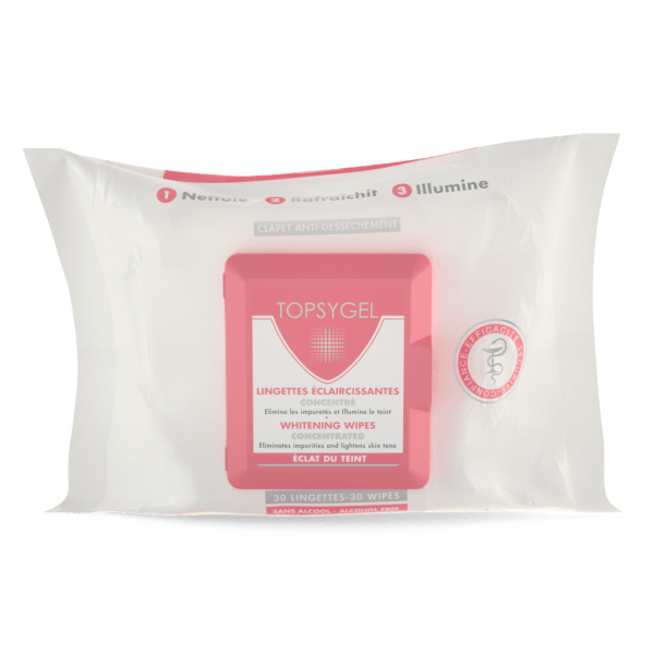 HT26 Topsygel - Lingettes éclaircissantes - Peau nette et fraîche - ShanShar Beauty : The world of beauty.