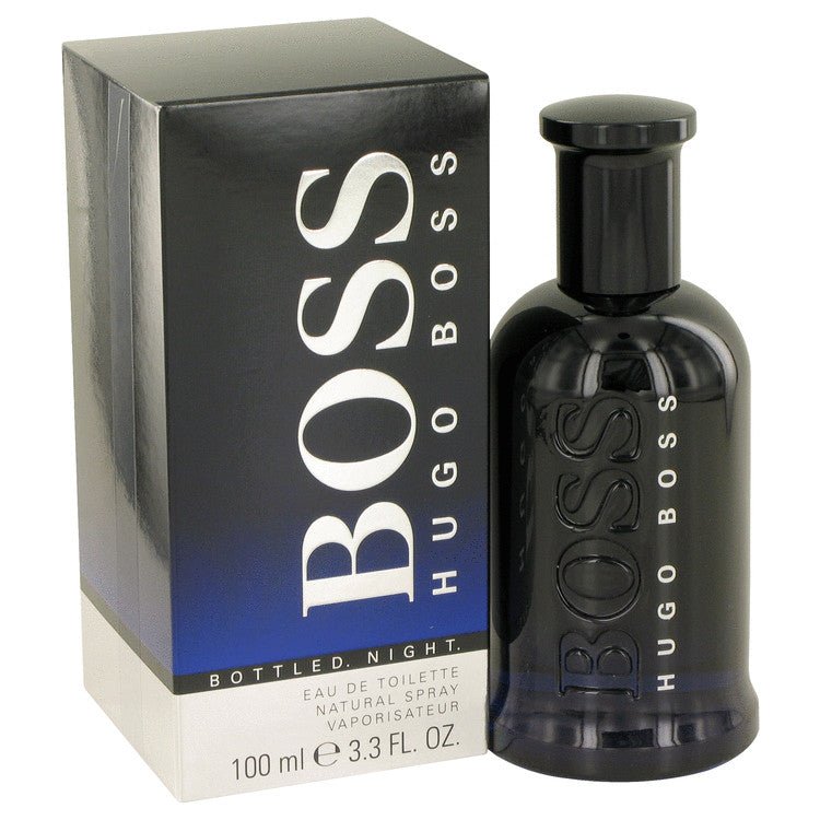 Hugo Boss Bottled Night Men's Eau de Toilette Spray 3.3 oz (100mL) - ShanShar Beauty : The world of beauty.