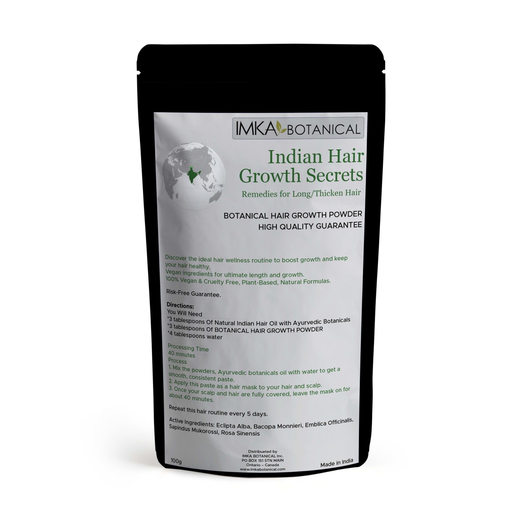 Indian Hair growth secret , Herbal powders for Hair - ShanShar Beauty : The world of beauty.