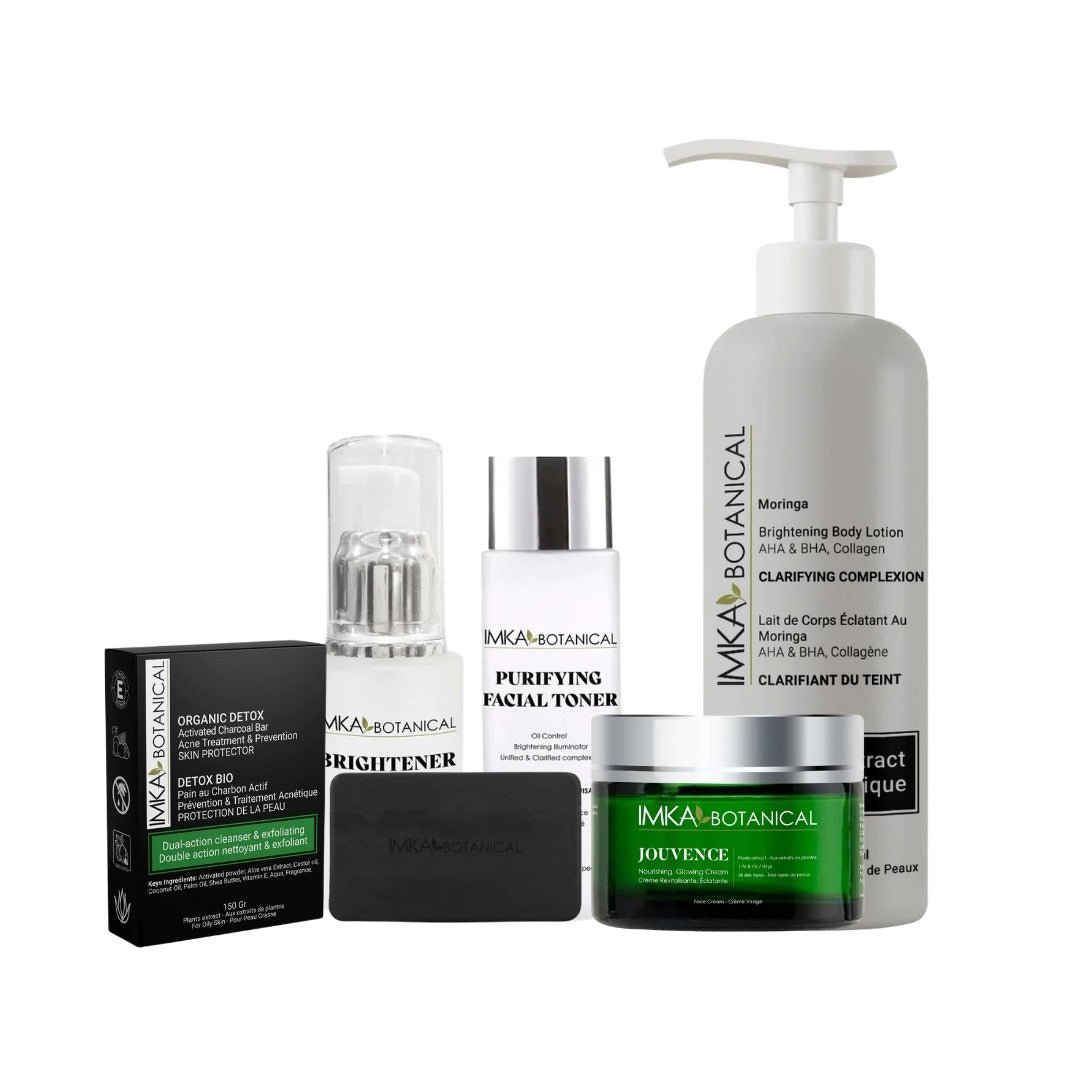 Jouvence Uneven tone, glowing & acne prone skin kit - ShanShar Beauty : The world of beauty.