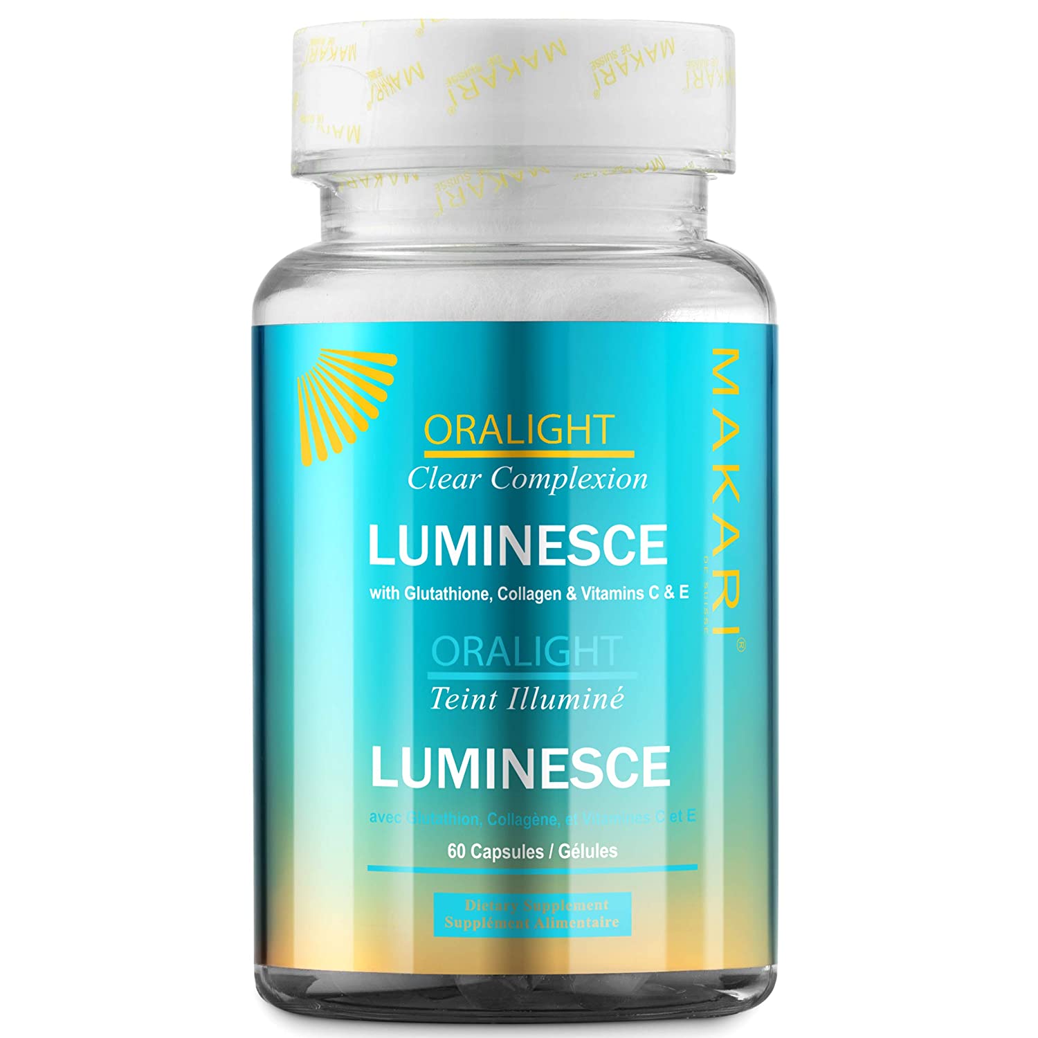 MAKARI - BLUE CRYSTAL ORALIGHT LUMINESCE 60 Capsules - ShanShar Beauty : The world of beauty.