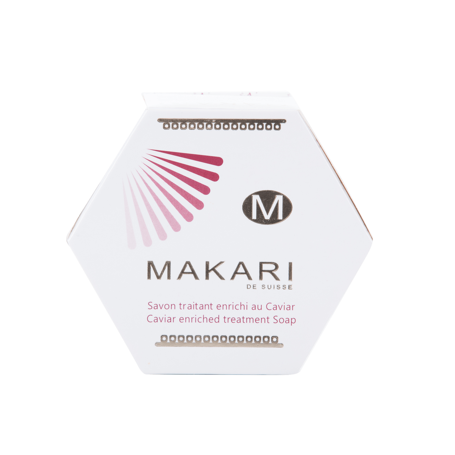 MAKARI DE SUISSE - CAVIAR ENRICHED SOAP - Nourishes and soothes dehydrated skin. - ShanShar Beauty : The world of beauty.