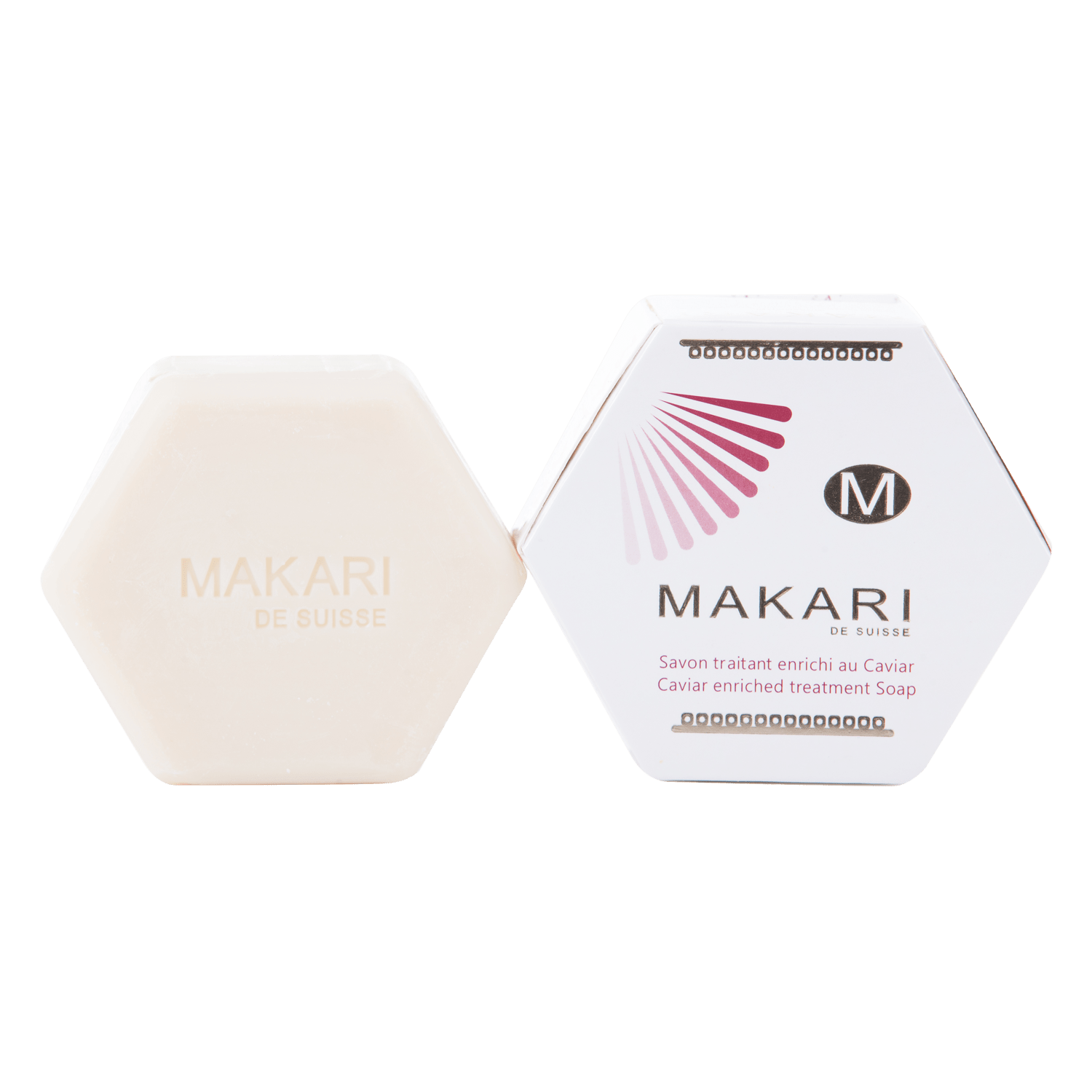 MAKARI DE SUISSE - CAVIAR ENRICHED SOAP - Nourishes and soothes dehydrated skin. - ShanShar Beauty : The world of beauty.