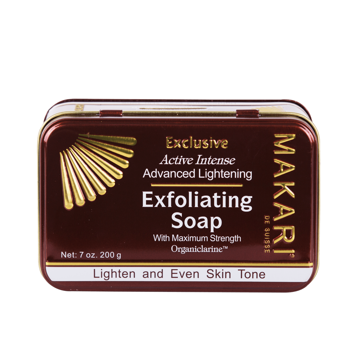 MAKARI EXCLUSIVE - TONING EXFOLIATING SOAP Lightens. Clarifies. Unifies tone. - ShanShar Beauty : The world of beauty.