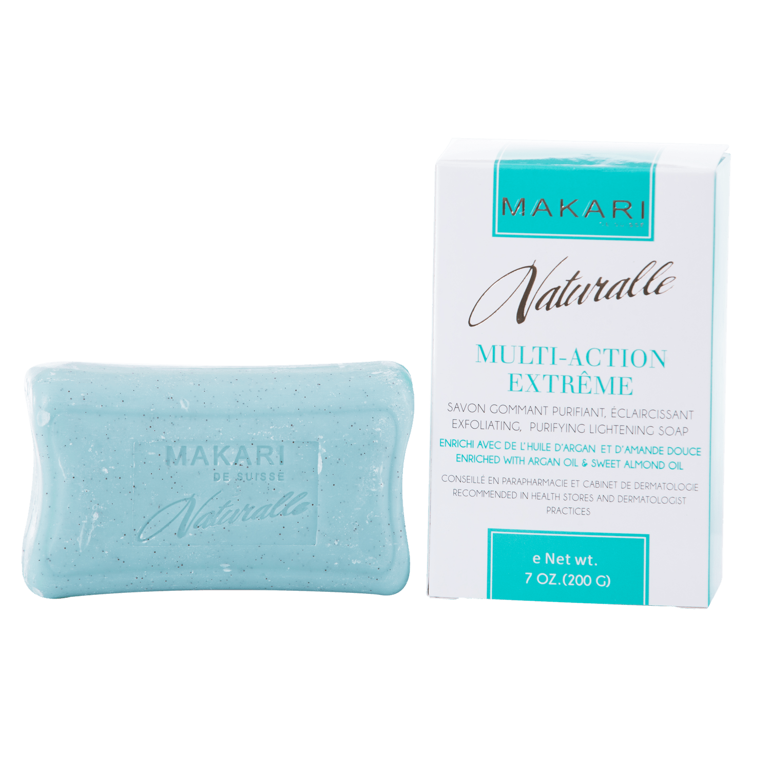MAKARI NATURALLE - MULTI - ACTION EXTREME TONING SOAP Cleanses. Softens. Evens Tone. For sensitive to dry skin types - ShanShar Beauty : The world of beauty.