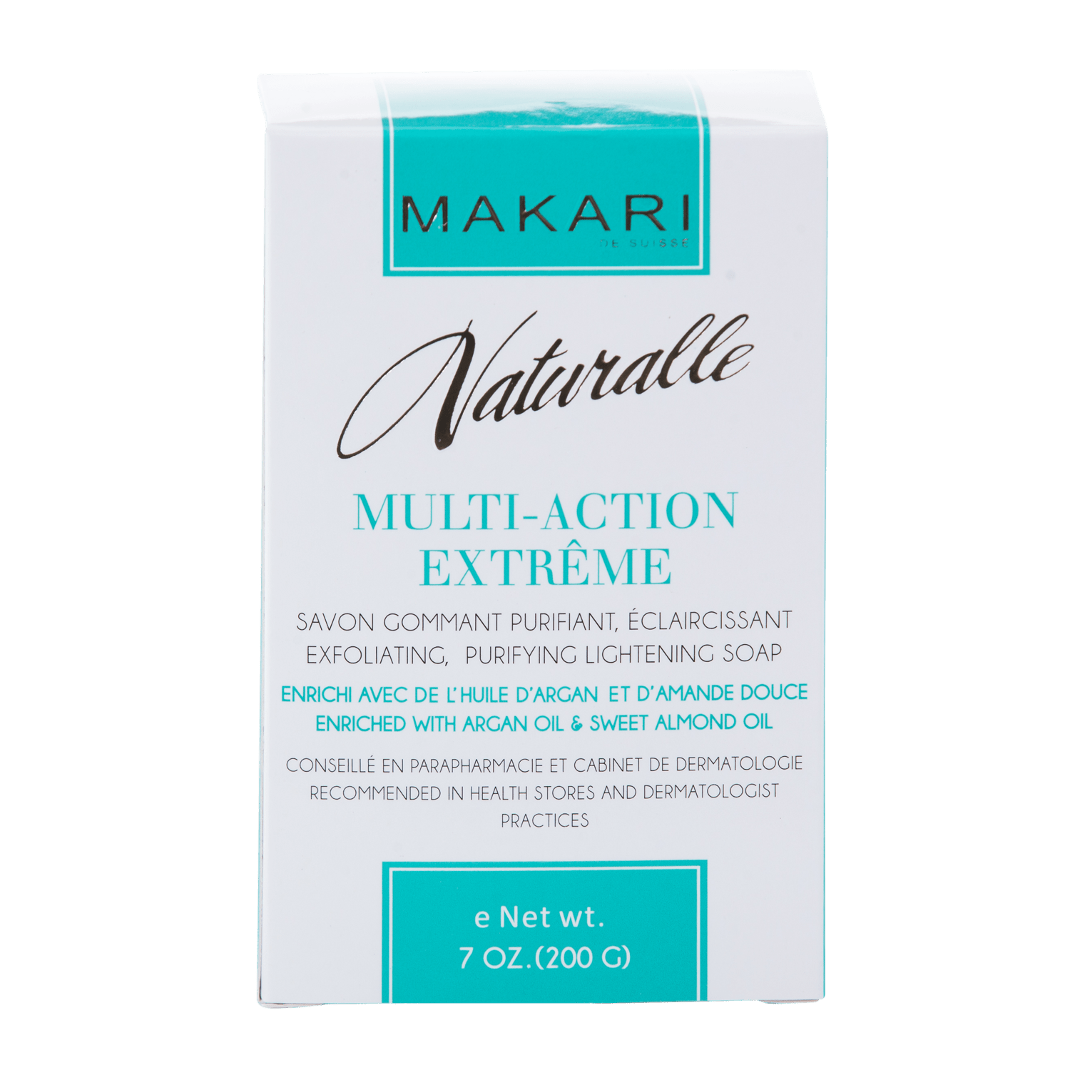 MAKARI NATURALLE - MULTI - ACTION EXTREME TONING SOAP Cleanses. Softens. Evens Tone. For sensitive to dry skin types - ShanShar Beauty : The world of beauty.