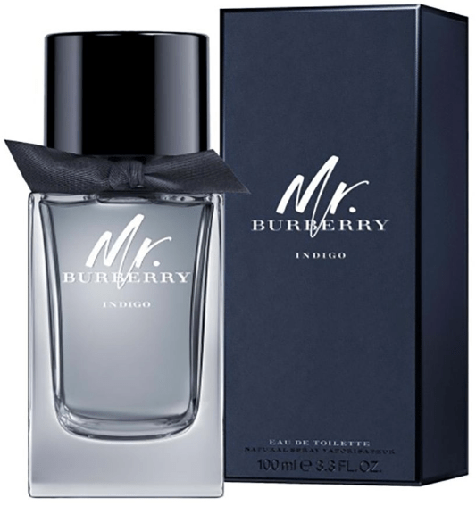 Mr. Burberry Indigo by Burberry Fragrance for Men Eau de Toilette Spray 3.3 oz (100mL) - ShanShar Beauty : The world of beauty.