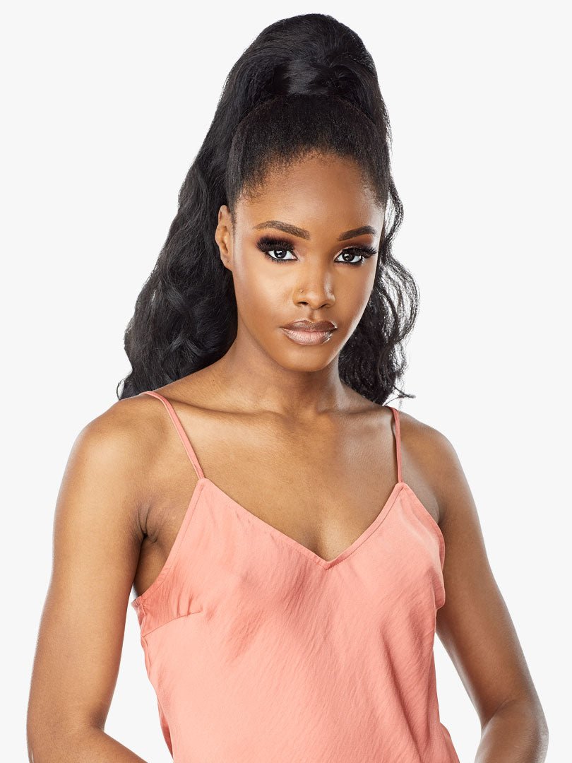 Ponytail Instant Pony Wrap BLOW OUT 24" (1 Jet Black) - ShanShar Beauty : The world of beauty.