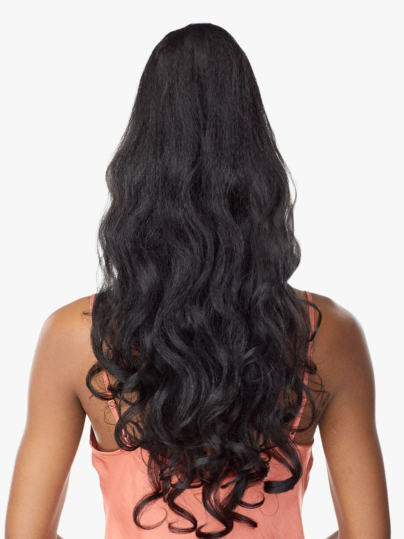 Ponytail Instant Pony Wrap BLOW OUT 24" (1 Jet Black) - ShanShar Beauty : The world of beauty.
