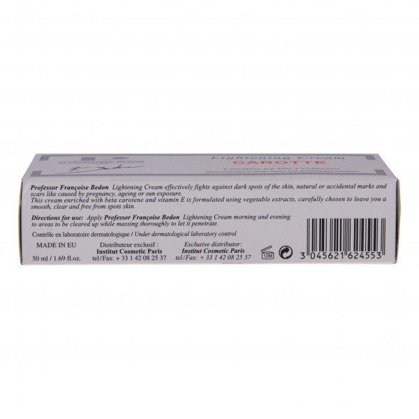 Pr. Francoise Bedon® Lightening Cream Carrot 1.7oz - ShanShar Beauty : The world of beauty.