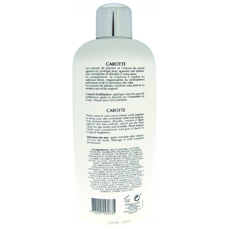 Pr. Francoise Bedon® Lightening Milk Carrot 16.8oz - ShanShar Beauty : The world of beauty.