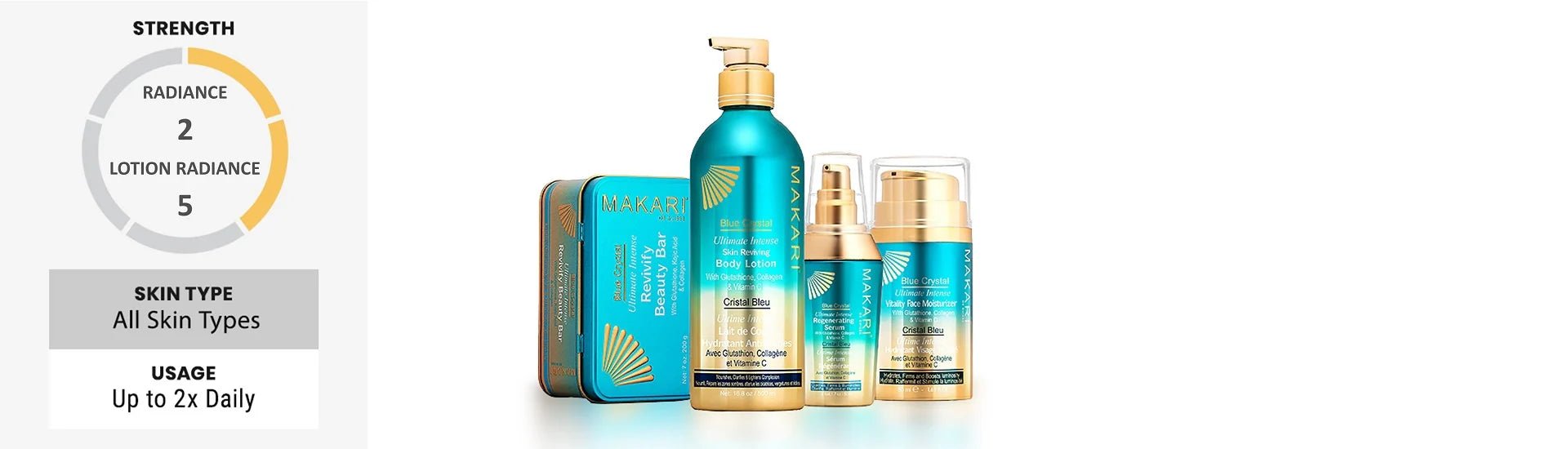 MAKARI BLUE CRYSTAL - ShanShar Beauty : The  world of beauty.