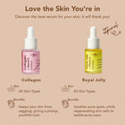 Sérum Gelée Royale + Vitamine E -Apaise les cicatrices d'acné