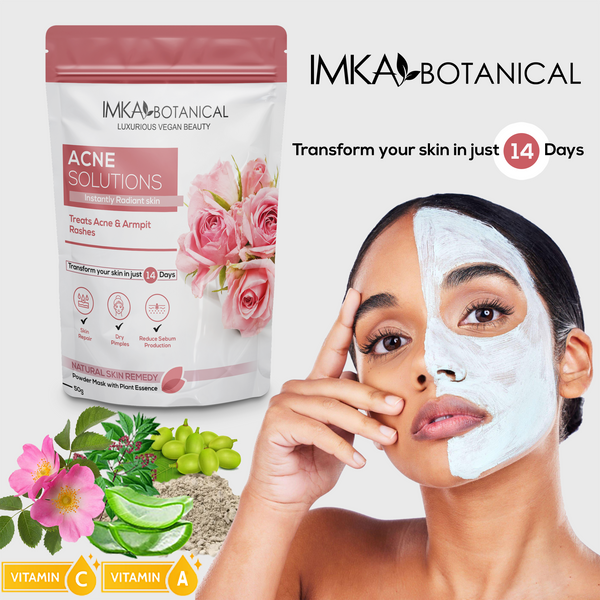 Herbal Face Mask to  Get Rid of Acne & Pimples  50 gr