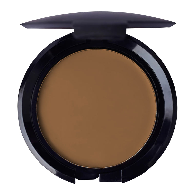 Pressed Mineral Foundation - full coverage - Cognac