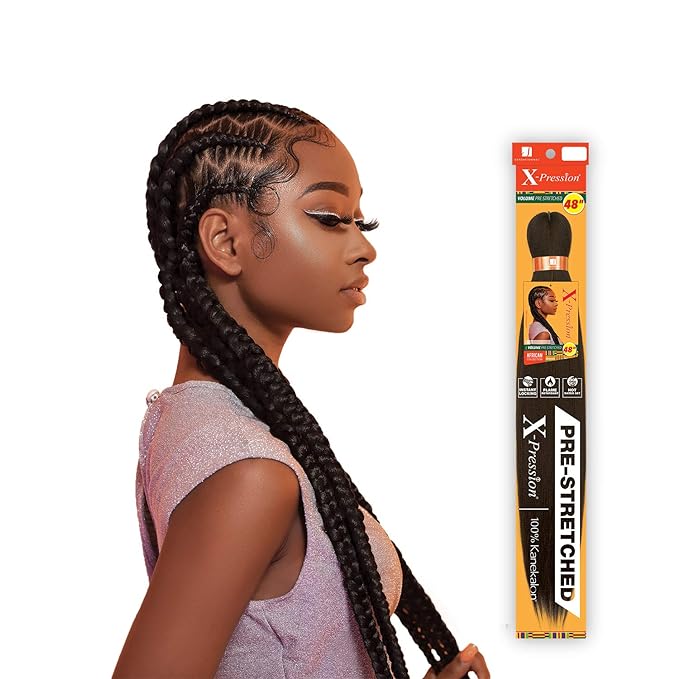 TRESSE PRÉ-ÉTIRÉE X-PRESSION VOLUME 48″