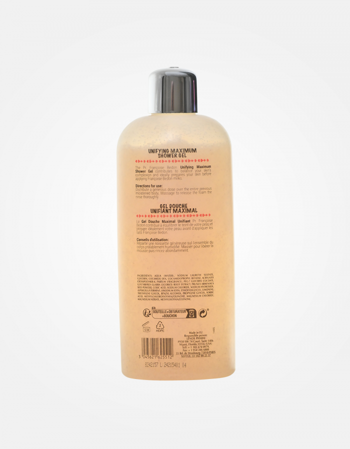 Pr francoise Bedon Shower Gel Unifying Maximum - 500 ml