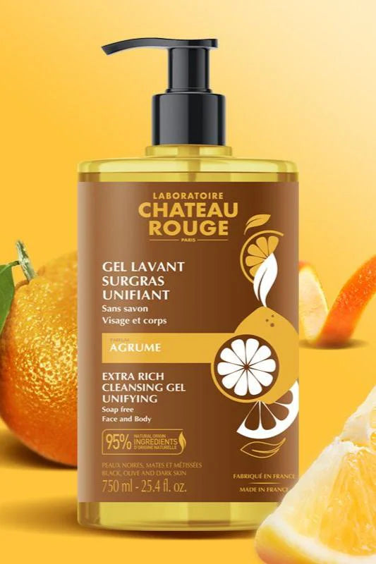 Chateau Rouge Paris Shower Gel (citrus scent) family size 750ml