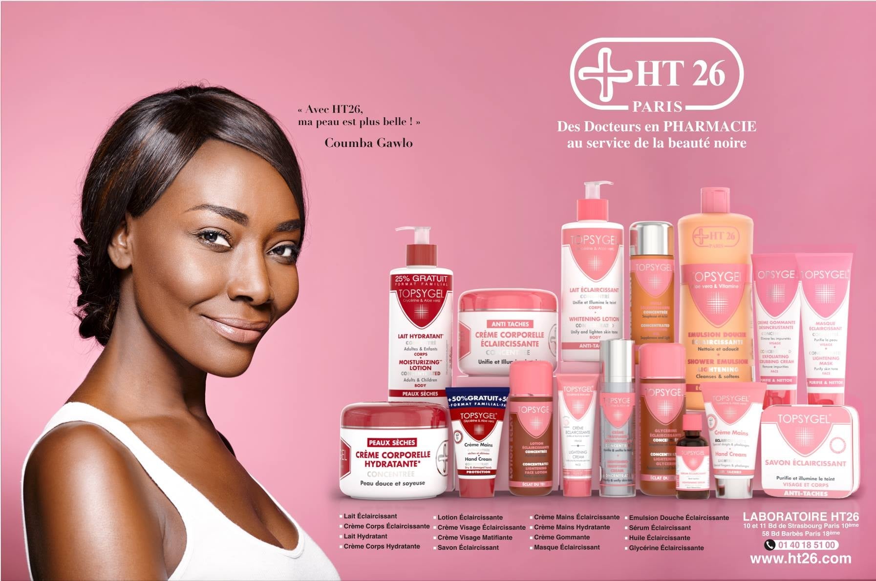 Topsygel - Lightening Body Cream 500ml