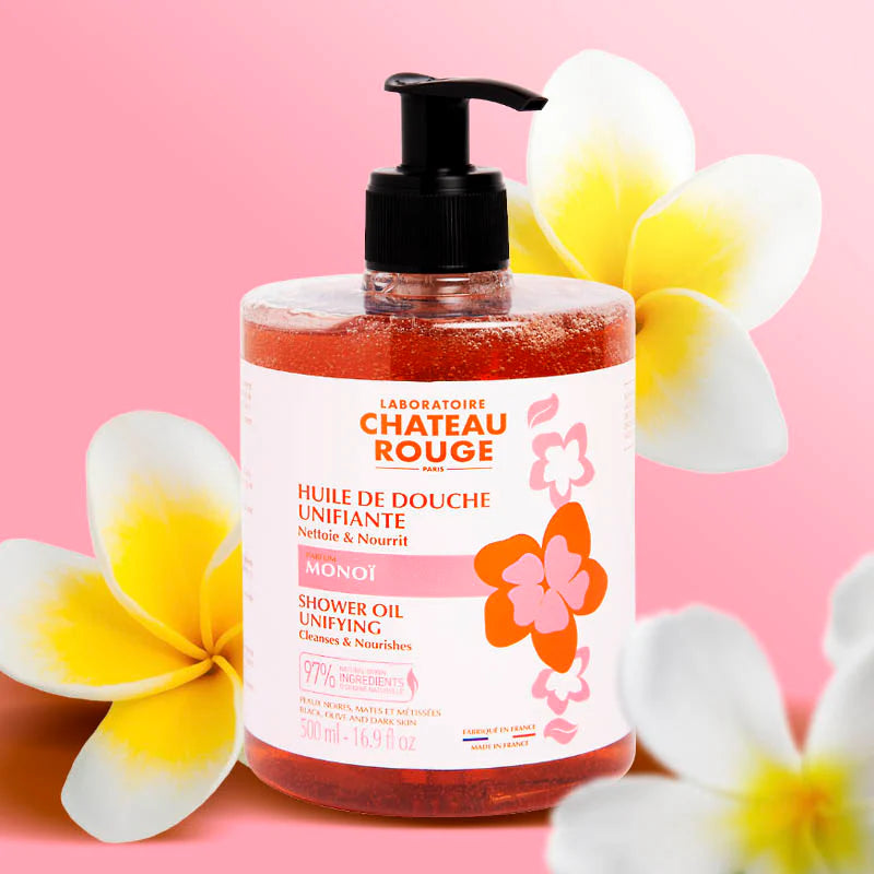 Chateau Rouge Paris MONOI Unifying Shower Oil -  500ML
