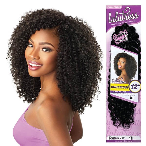 LULUTRESS CROCHET BRAID – BOHEMIAN 12″ - ShanShar Beauty : The world of beauty.