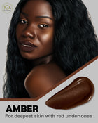 Pressed Mineral Foundation - full coverage - Amber