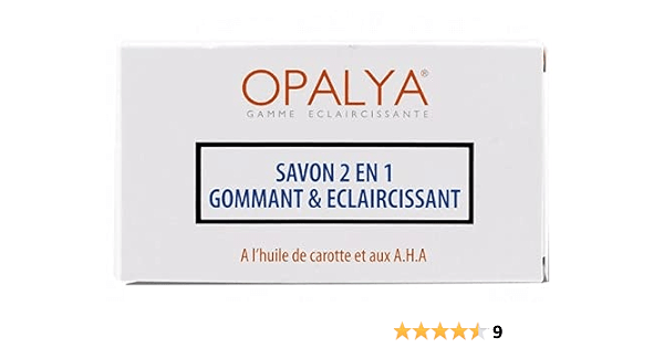 Opalya 2 in 1 Soap Exfoliating & Lightening 200 gr - ShanShar Beauty : The world of beauty.