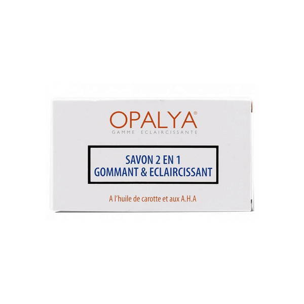 Opalya Savon 2 en 1 Exfoliant & Éclaircissant 200 gr