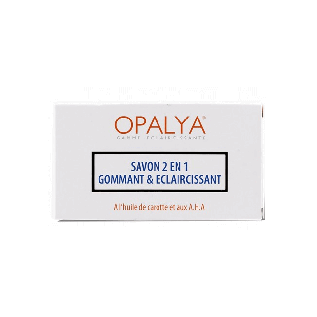 Opalya Savon 2 en 1 Exfoliant & Éclaircissant 200 gr